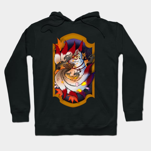 Kitsune Hoodie by Digital Sake